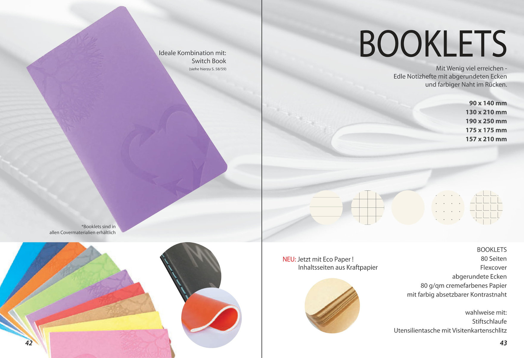 Notizbuch „Booklets“ von MinT Products