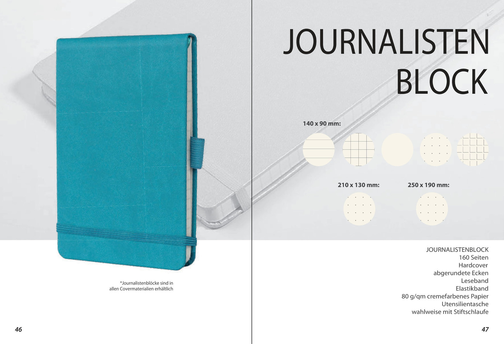 Notizbuch „Journalisten Block“ von MinT Products
