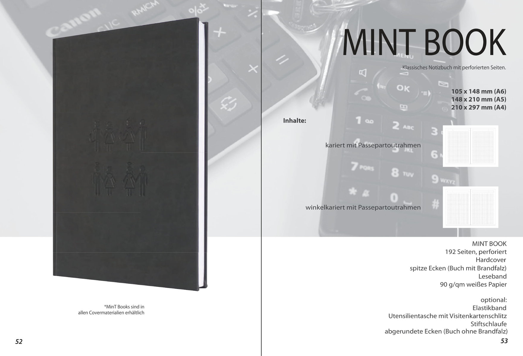 Notizbuch „Mint Book“ von MinT Products
