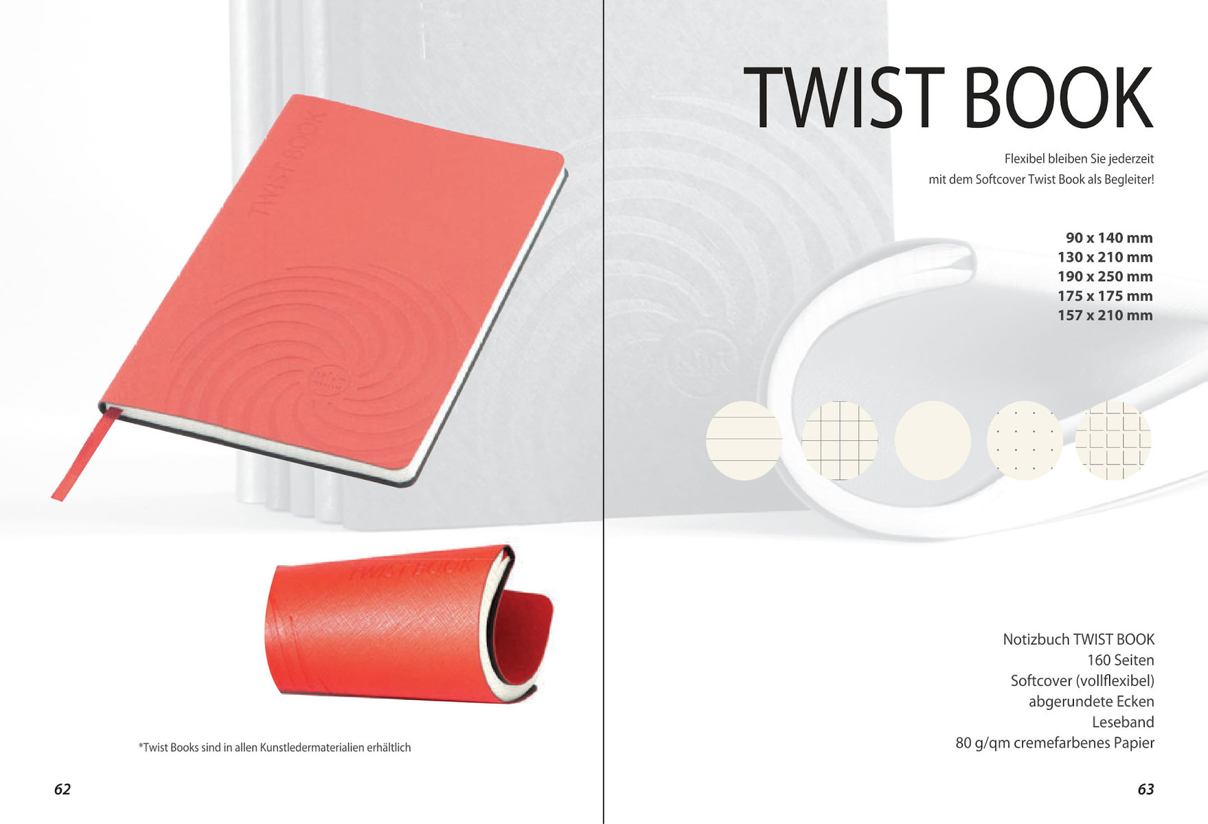 Notizbuch „Twist Book“ von MinT Products