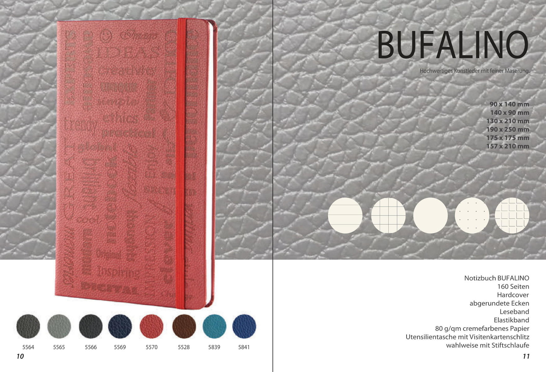 Notizbuch „Bufalino“ von MinT Products