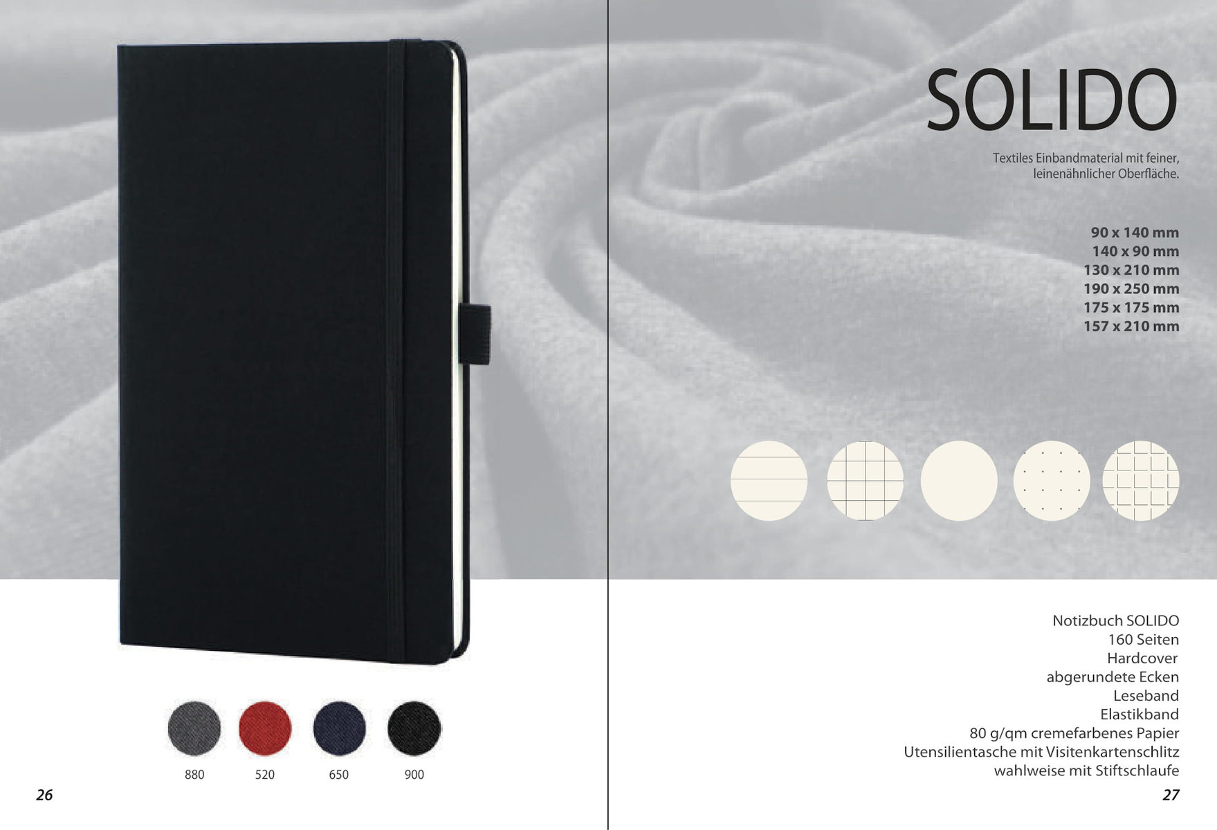 Notizbuch „Solido“ von MinT Products