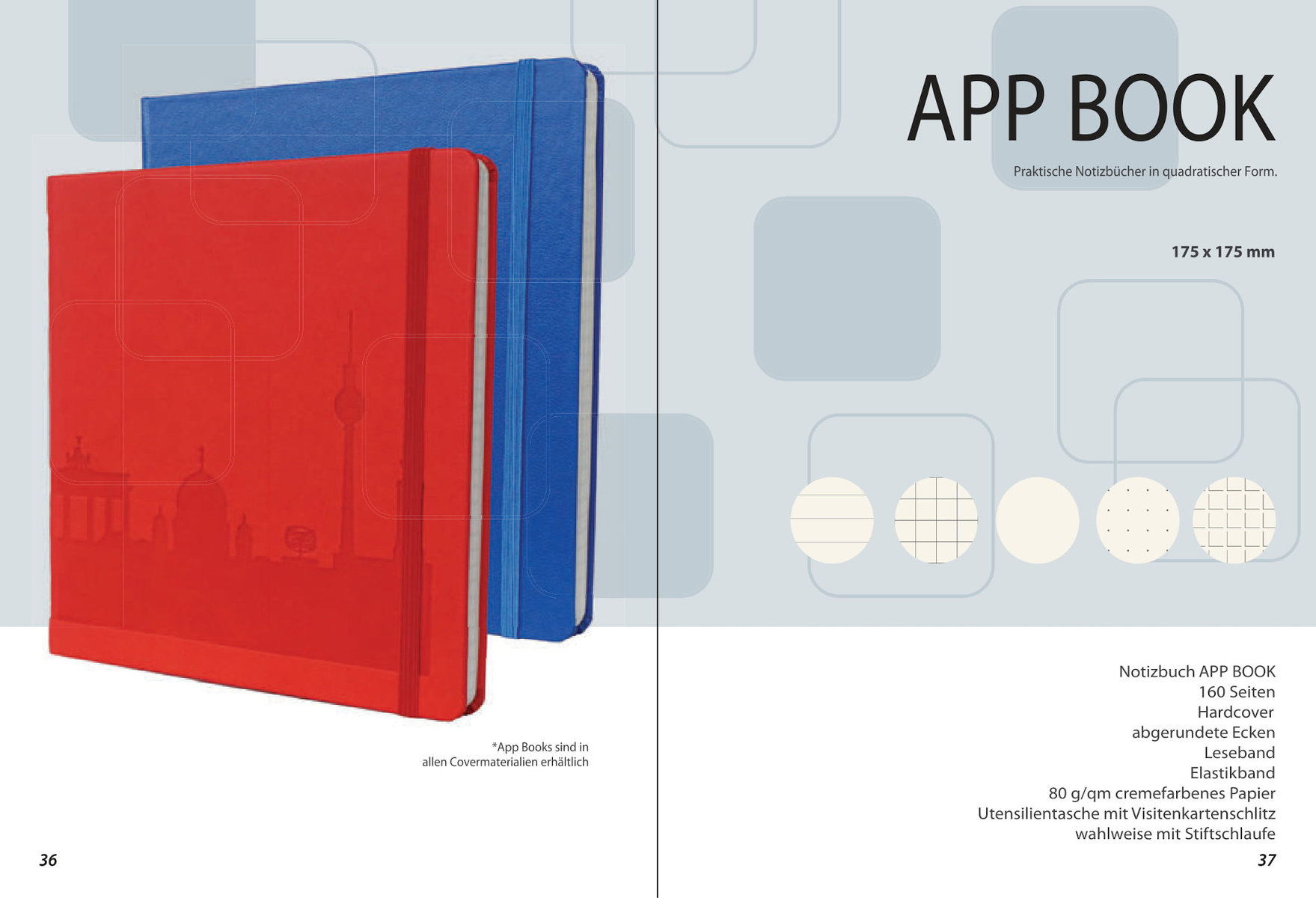 Notizbuch „App Book“ von MinT Products